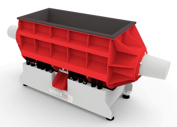 Linear vibratory finishing machine VL