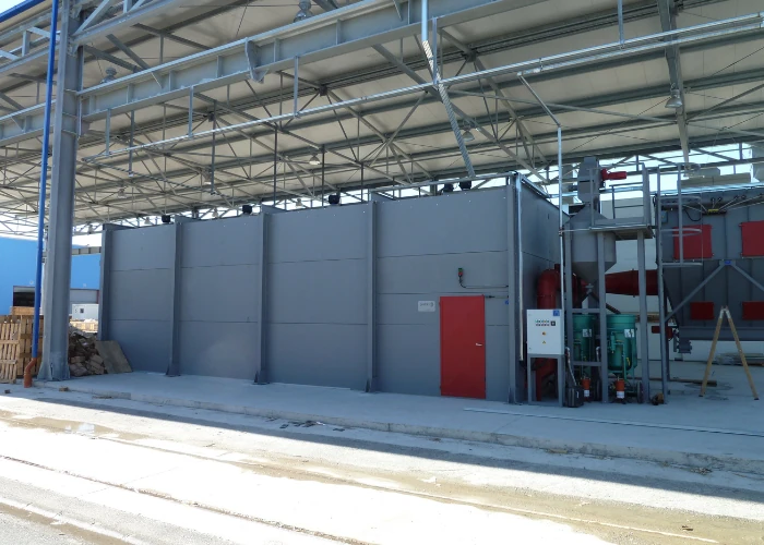 Sandblasting chamber KMP-12x5x5