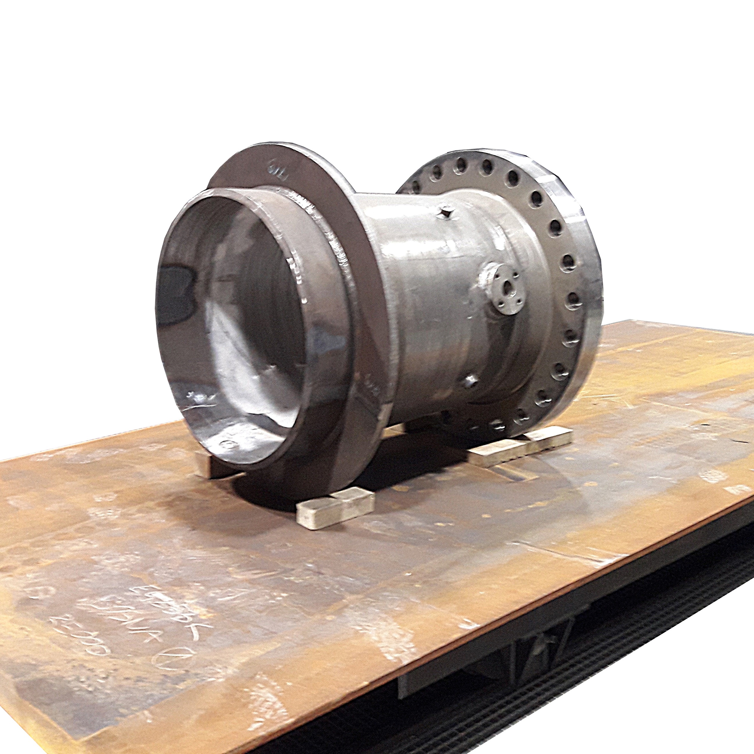 sandblasting workpiece