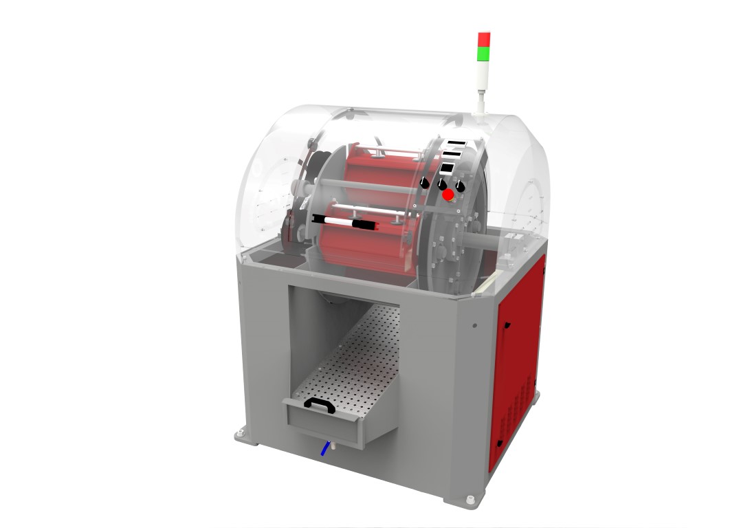 Centrifugal barrel surface finishing machine CB